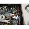 Image 5 : Multiple Hand Tools: Saw, Wrenches, Screwdrivers, Pliers, etc in Metal Case
