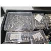 Image 12 : Misc Hardware: Bolts, Washers, Clamps, Fittings, Speaker Parts, etc in Organizer Case