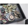Image 19 : Misc Hardware: Bolts, Washers, Clamps, Fittings, Speaker Parts, etc in Organizer Case