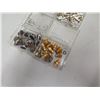 Image 29 : Misc Hardware: Bolts, Washers, Clamps, Fittings, Speaker Parts, etc in Organizer Case