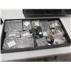 Image 2 : Misc Hardware: Bolts, Washers, Clamps, Fittings, Speaker Parts, etc in Organizer Case
