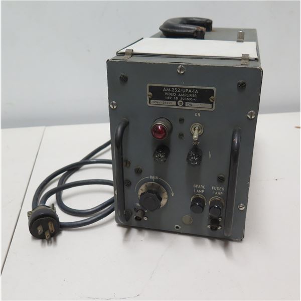 Navy Dept. Bureau of Ships AM-252/UPA-IA Detector-Amplifier Assembly