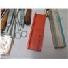 Image 17 : Multiple Havel's Surgical Blades, Forceps, Tweezers, Scissors, X-acto Knife Set, etc