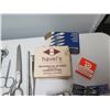 Image 2 : Multiple Havel's Surgical Blades, Forceps, Tweezers, Scissors, X-acto Knife Set, etc