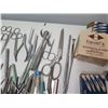 Image 3 : Multiple Havel's Surgical Blades, Forceps, Tweezers, Scissors, X-acto Knife Set, etc