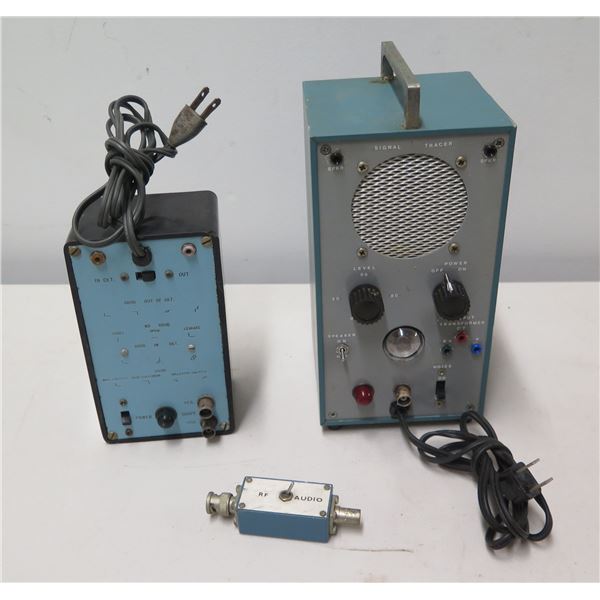 Vintage Signal Tracer, Base Collector/Emitter Transistor, etc
