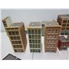 Image 16 : Tabletop Model City Buildings, Condos, Houses, Garages, etc Misc Size