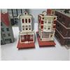 Image 8 : Tabletop Model City Buildings, Townhouses, Bus Stops, etc Misc Size