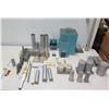 Image 1 : Tabletop Model Interstate Power Plant w/ Buildings, Silos, Grids, etc Misc Size