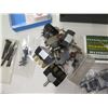 Image 8 : Multiple Train Track Parts: Hinges, Bridge Girders, Switches, Knobs, etc