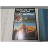 Image 2 : Qty 2 Books: Peoples and Places of the Past & National Geographic World Atlas