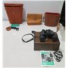 Image 1 : Bushnell Insta Focus Binoculars w/ Guide & 3 Carrying Cases