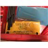 Image 23 : Metal 5-Tier Toolbox & Contents: Hand Tools, Flashlights, Pry Bars, Chisel Set, etc (Heavy)