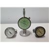 Image 1 : Qty 3 Gauges: Mitutoyo 2915 Dial Drop Indicator, Ashcroft & Norgren Pounds per Sq. Inch