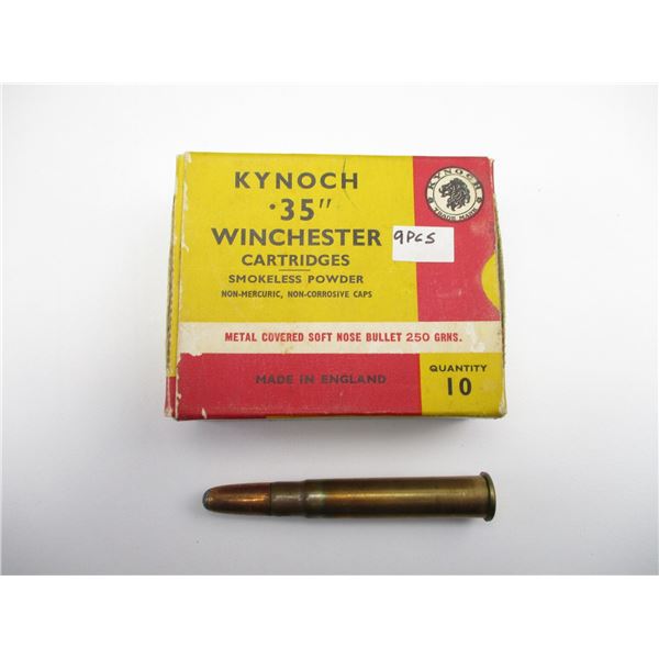 COLLECTIBLE KYNOCH .35 WIN AMMO