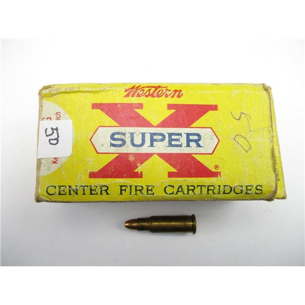 COLLECTIBLE WESTERN .256 WIN MAG AMMO
