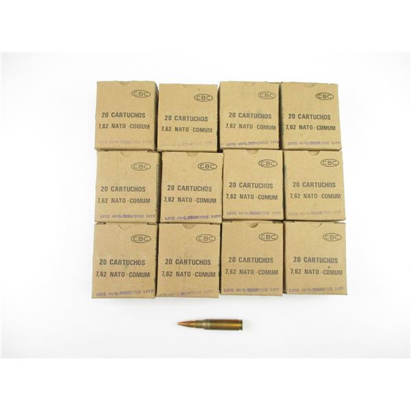 RELOADED CBC 7.62 NATO AMMO