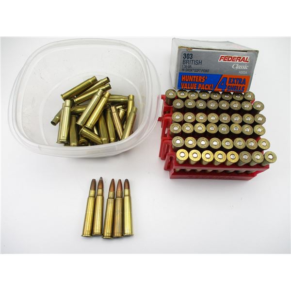 RELOADED .303 BRITISH AMMO