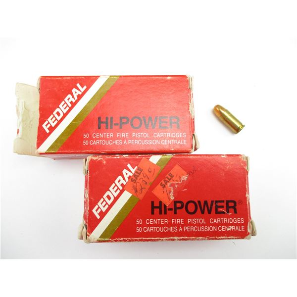 FEDERAL .32 AUTO AMMO