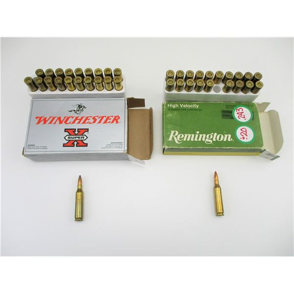 ASSORTED .243 WIN AMMO
