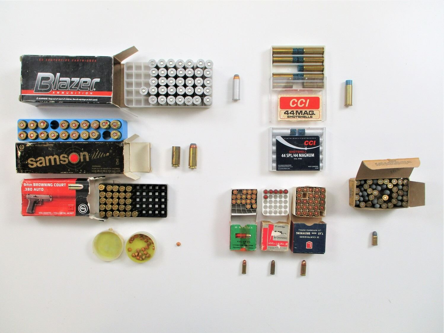 ASSORTED PISTOL AMMO LOT