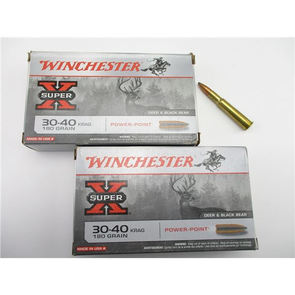 WINCHESTER .30-40 KRAG AMMO