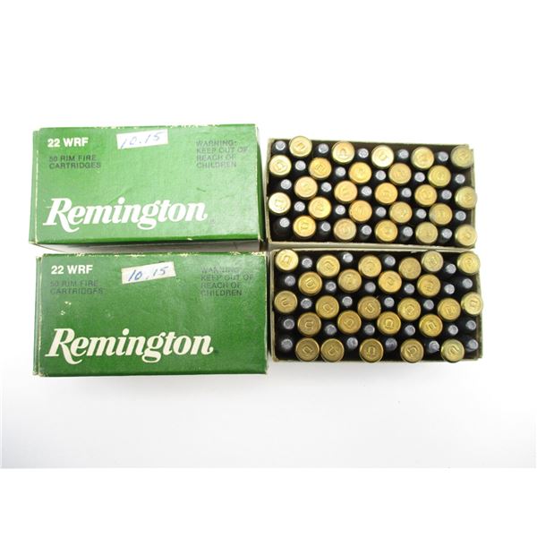 REMINGTON .22 WRF AMMO