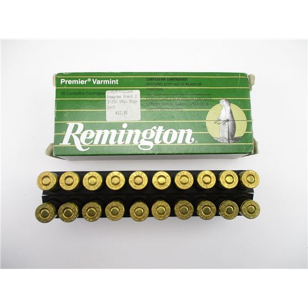 REMINGTON .22-250 REM AMMO