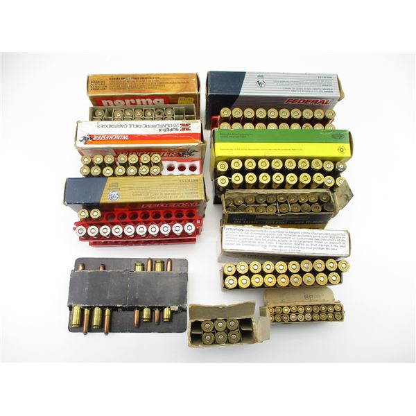 ASSORTED RIFLE AMMO LOT