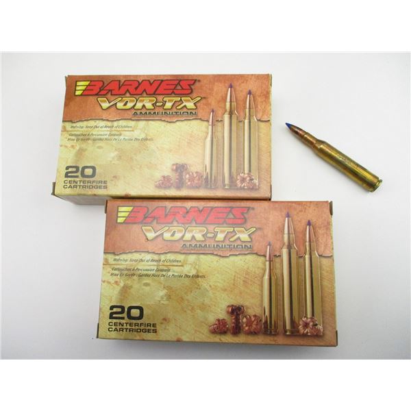 BARNES VOR-TX .270 WIN AMMO