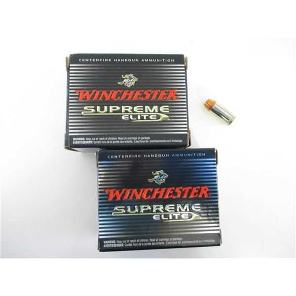 WINCHESTER SUPREME ELITE .40 S&W AMMO