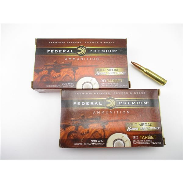 FEDERAL PREMIUM .308 WIN AMMO