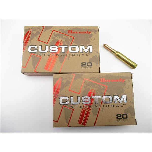 HORNADY CUSTOM 6.5X55 SWEDISH AMMO