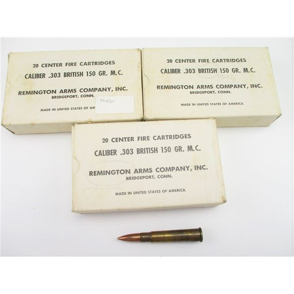 MILITARY ASSORTED .303 BRITISH AMMO