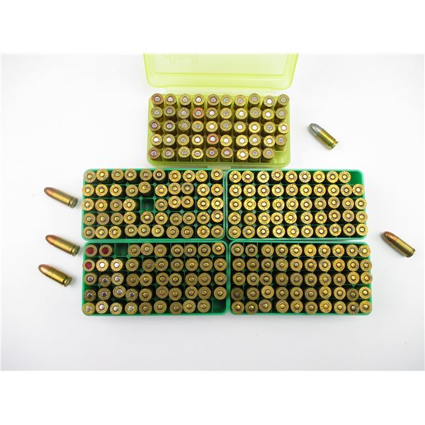 MILITARY ASSORTED 9MM LUGER AMMO