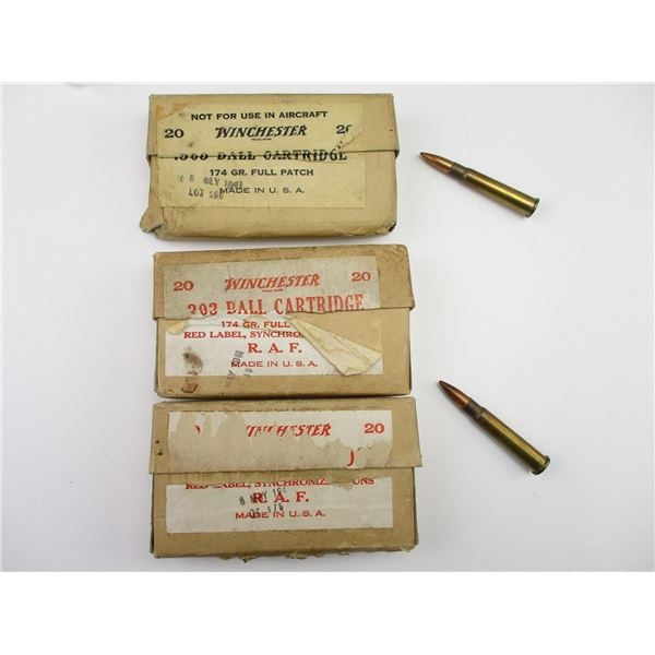 MILITARY W.R.A. .303 BRITISH AMMO