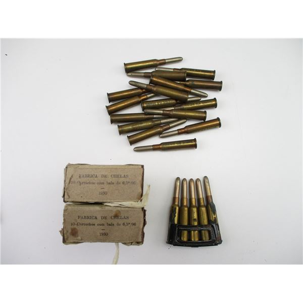 MILITARY 6.5X53R AMMO