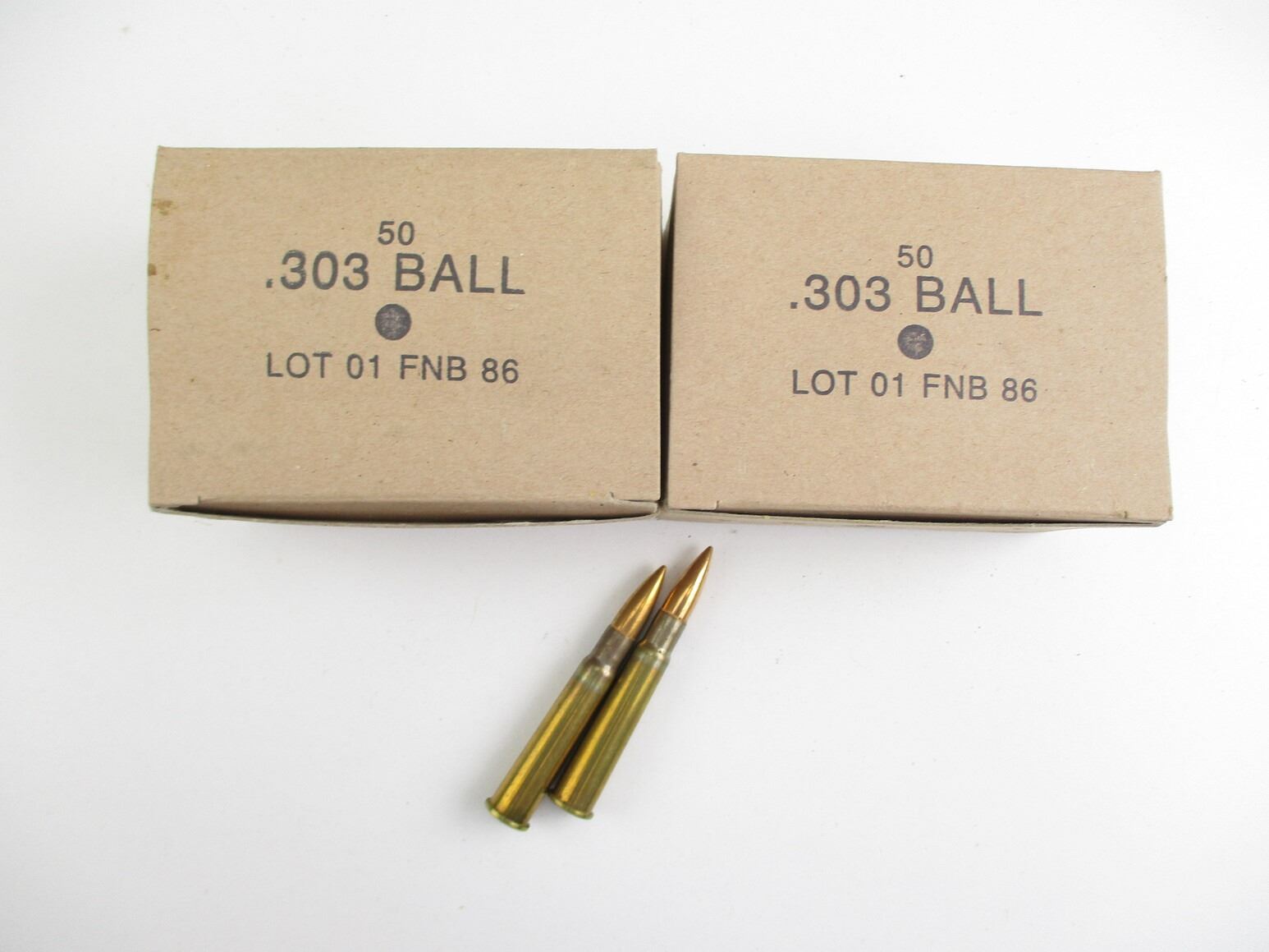 MILITARY FN .303 BRITISH AMMO