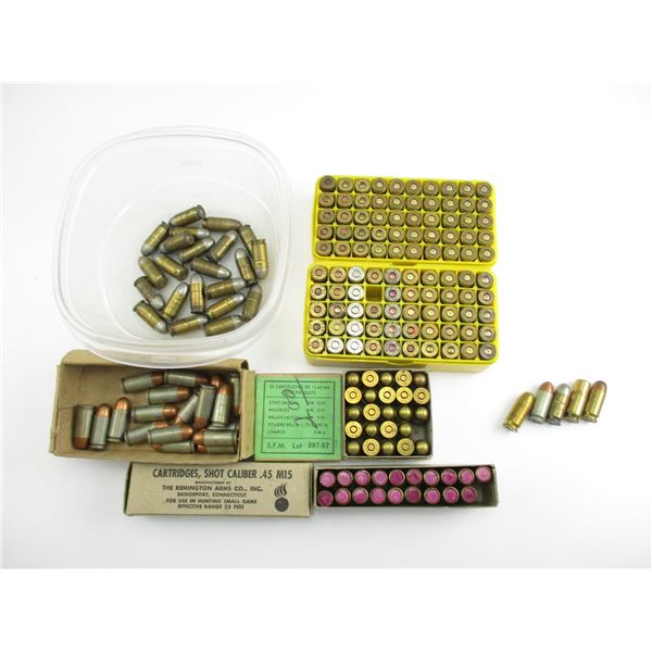 MILITARY ASSORTED .45 AUTO AMMO