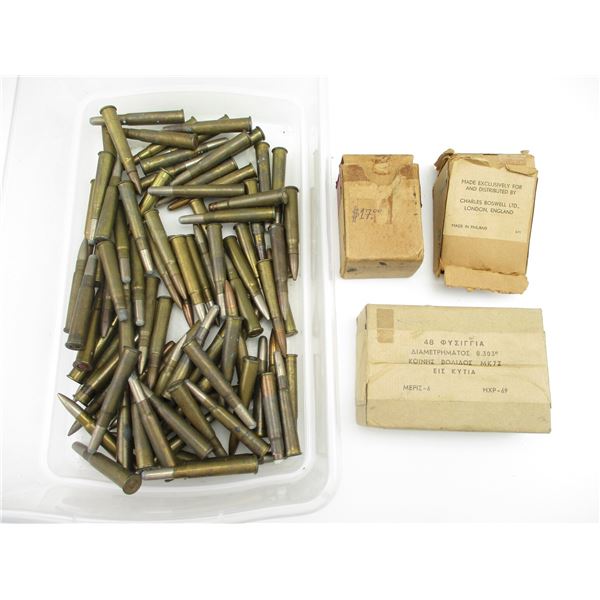 MILITARY ASSORTED .303 BRITISH AMMO