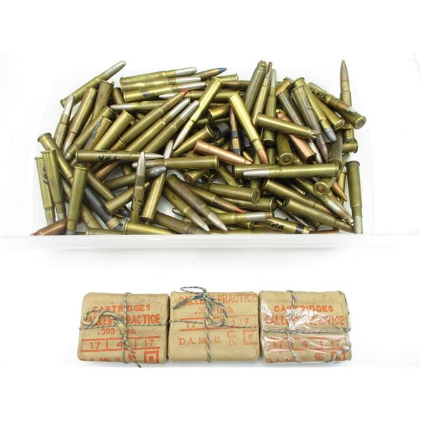 MILITARY ASSORTED .303 BRITISH AMMO