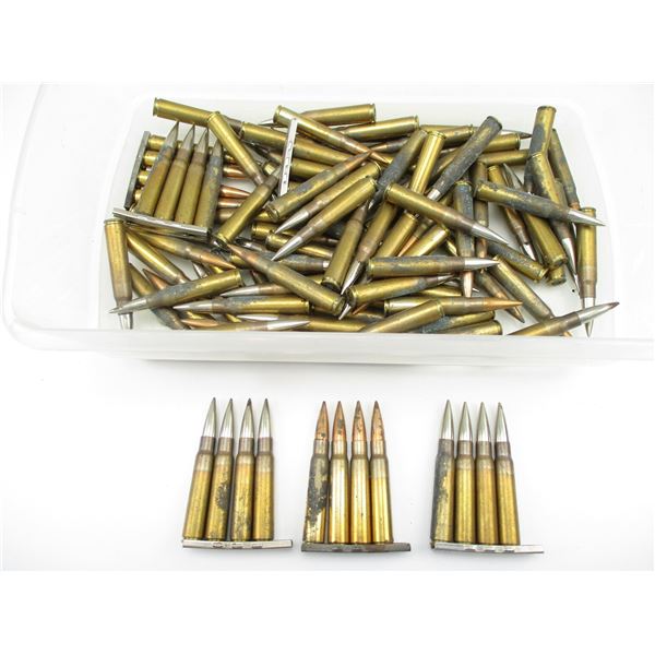 MILITARY ASSORTED 8MM MAUSER AMMO