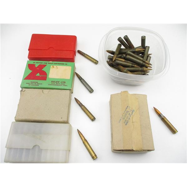MILITARY ASSORTED 8MM MAUSER AMMO