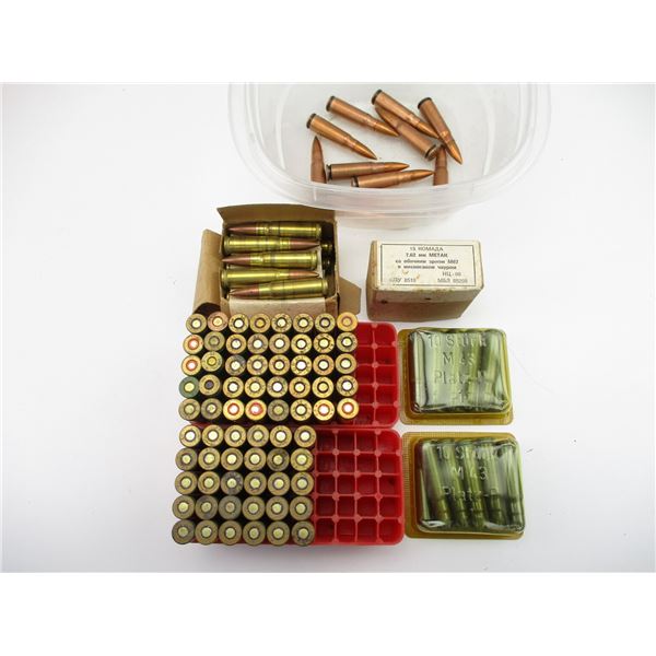 MILITARY ASSORTED 7.62X39MM AMMO