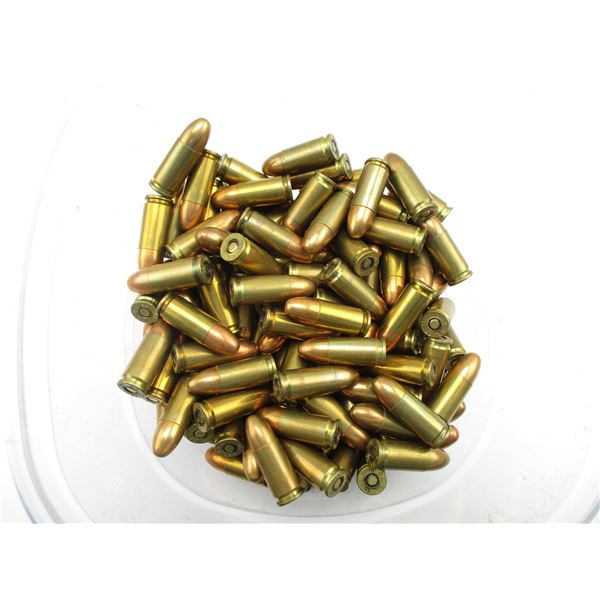 MILITARY CANADIAN 9MM BALL AMMO