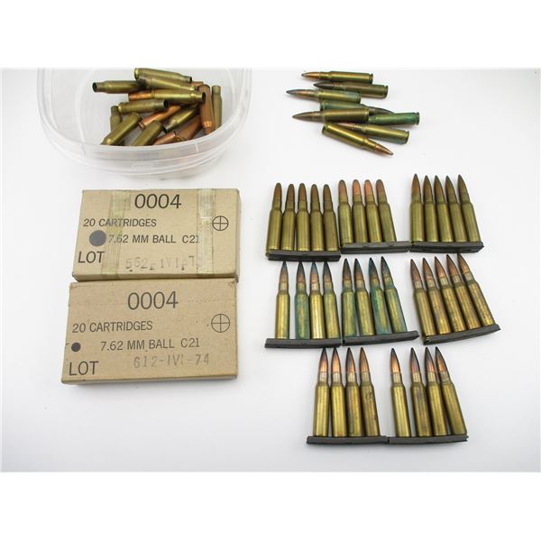 MILITARY ASSORTED 7.62 NATO AMMO
