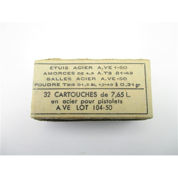 MILITARY 7.65 LONG AMMO