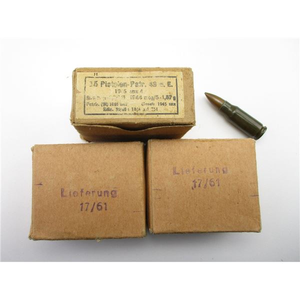 MILITARY ASSORTED 7.92 KURZ AMMO