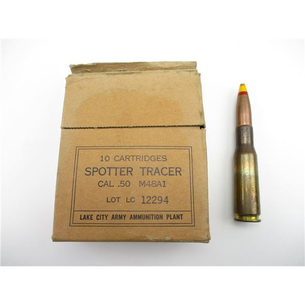 MILITARY U.S. .50 CAL M48A1 AMMO