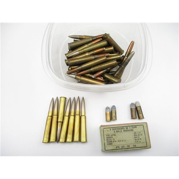 MILITARY ASSORTED .303 BRITISH AMMO
